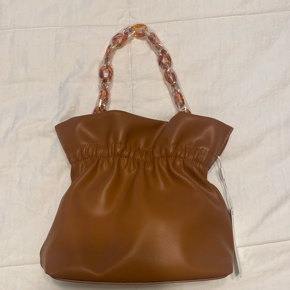 NWT Crossbody or Handbag 👜 tan leather